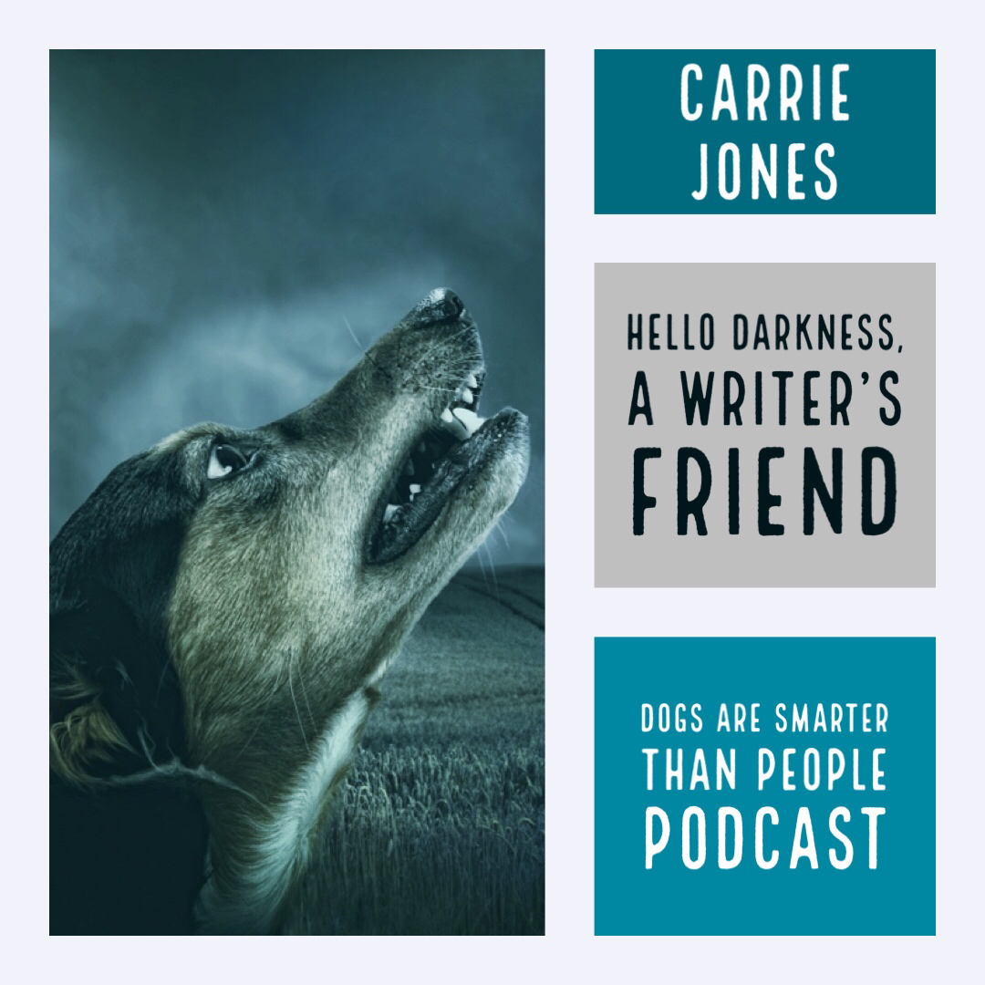Dogs are Smarter than People Writing Podcast Hello Darkness My Old Friend