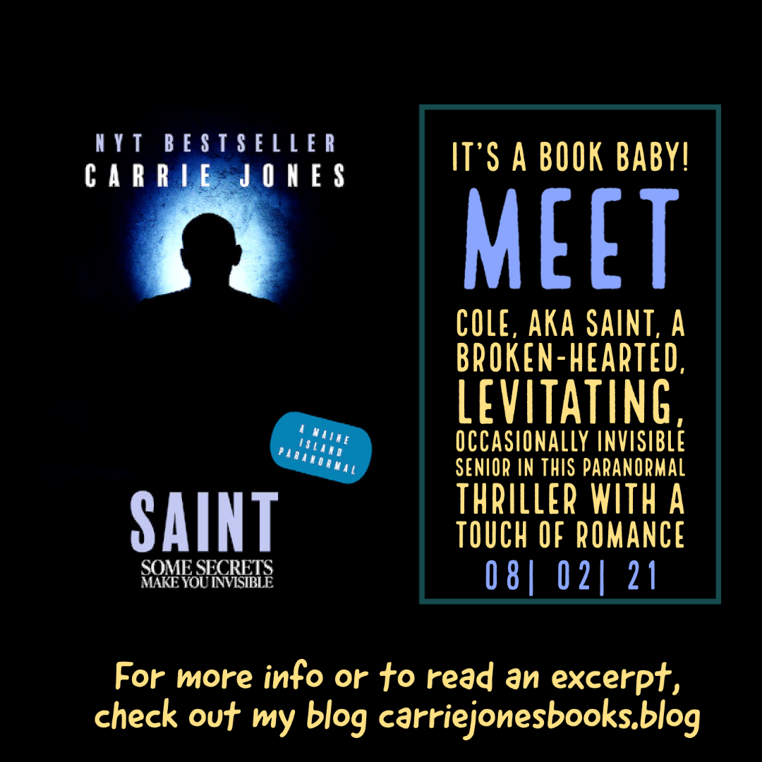 best new ya paranormal Saint by Carrie Jones