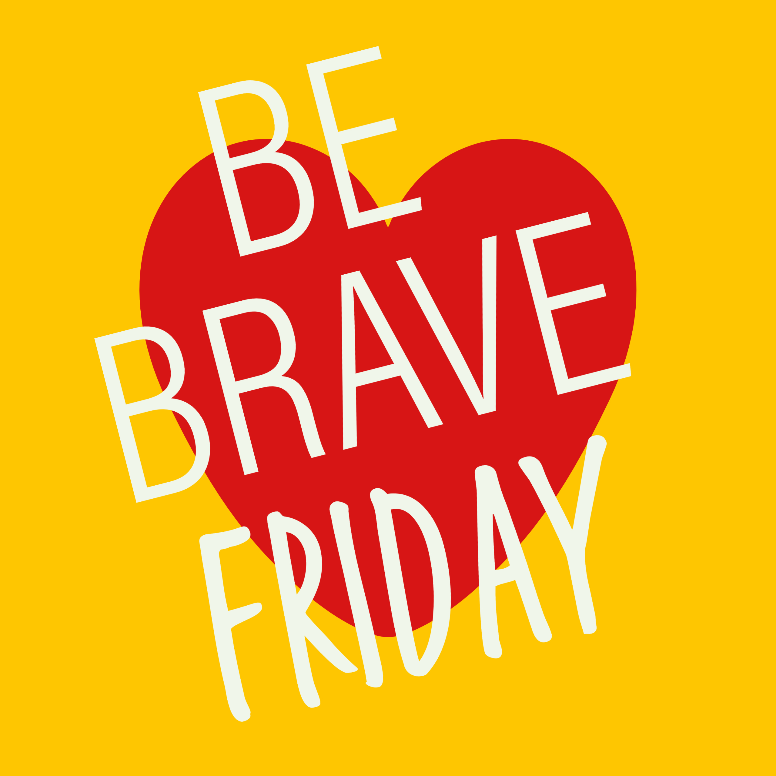 best positive podcast - Be brave friday