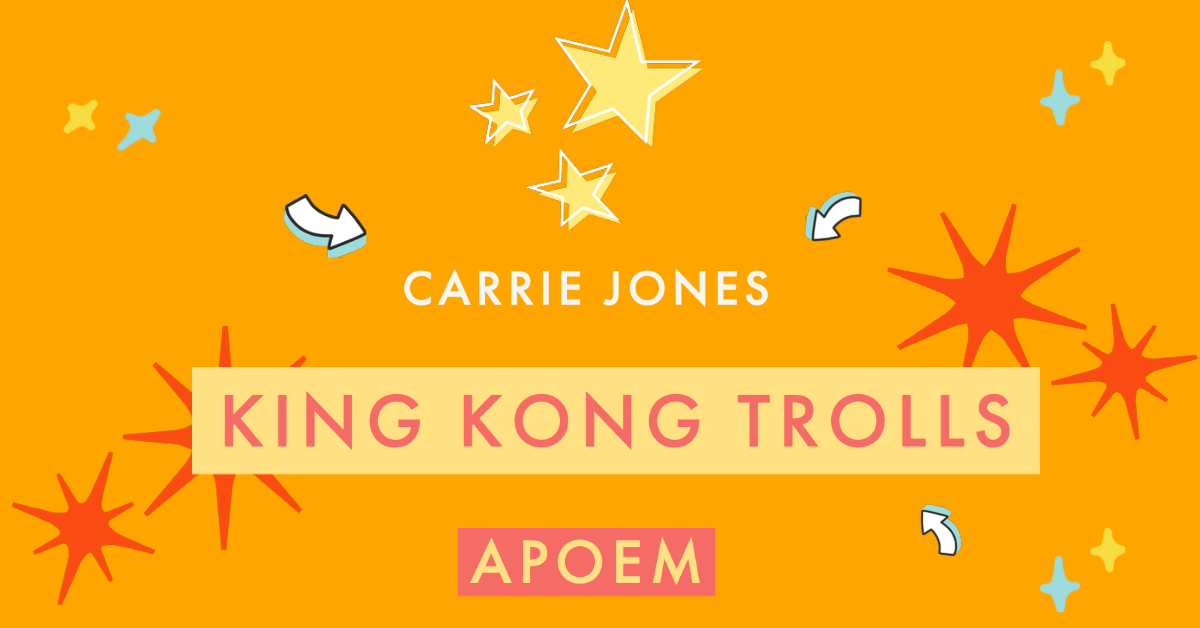 best undiscovered poet carrie jones