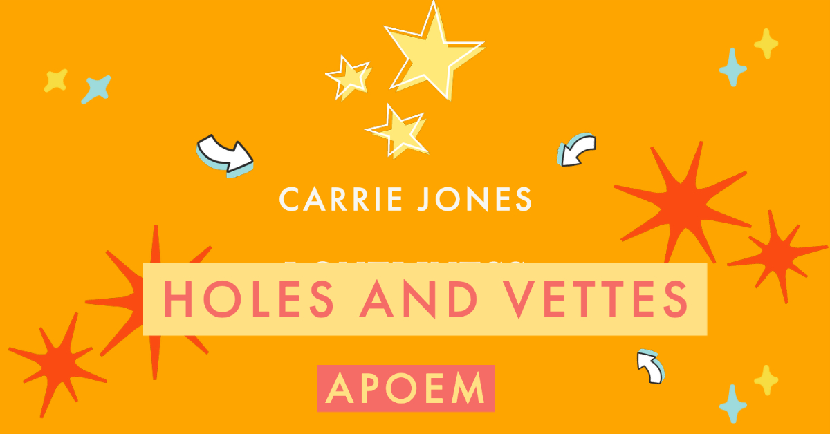 best undiscovered. poet Carrie Jones
