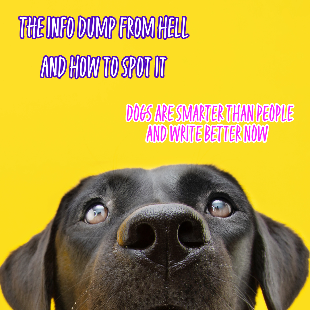 info dumps and how to avoid them: writing tips